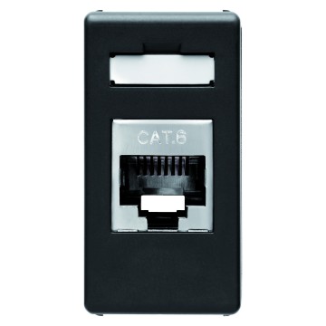 Gewiss System Priza-Outlet Rj45 Cat6 Ftp Sy/Bk GW21686