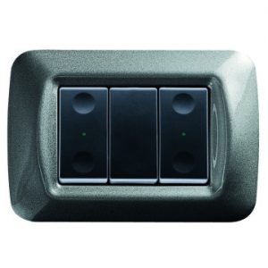 Gewiss System 2-Channel Buton Cu Revenire Panel+Rama S/B/T GW21992