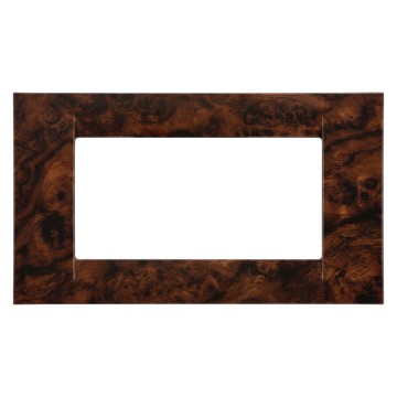 Gewiss System Rama 4 Modul En.Walnut Virna GW22274
