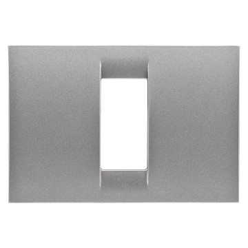 Gewiss System Rama 1 Modul Met.Titanium Virna GW22281