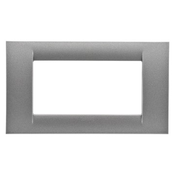 Gewiss System Rama 4 Modul Met.Titanium Virna GW22284
