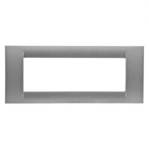Gewiss System Rama 6 Modul Met.Titanium Virna GW22286