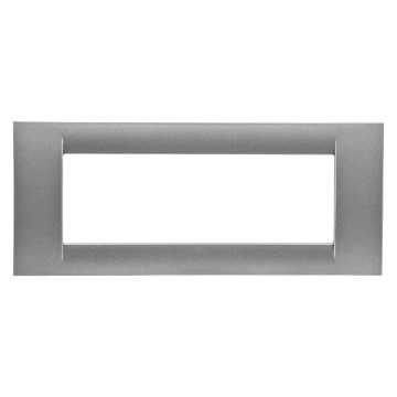 Gewiss System Rama 6 Modul Met.Titanium Virna GW22286