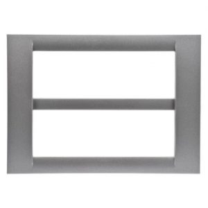 Gewiss System Rama 12 Module Met.Titanium Virna GW22288