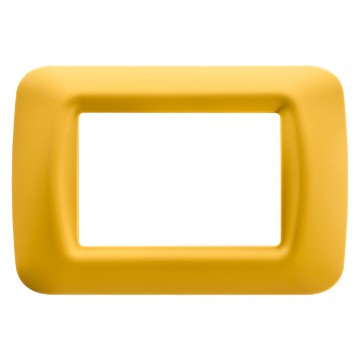 Gewiss System Rama Corn Yellow 3-Module Top GW22583