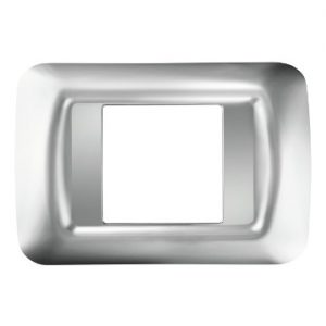 Gewiss System Rama Soft Chrome 2-Module Top GW22652