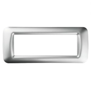 Gewiss System Rama Soft Chrome 6-Module Top GW22656