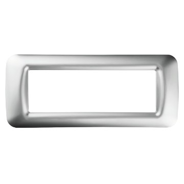 Gewiss System Rama Soft Chrome 6-Module Top GW22656