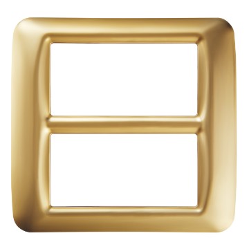 Gewiss System Rama Antique Gold 8-Module Top GW22667