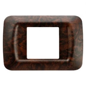 Gewiss System Rama English Walnut 2-Module Top GW22672