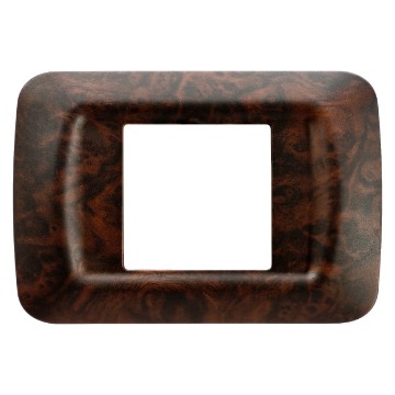 Gewiss System Rama English Walnut 2-Module Top GW22672