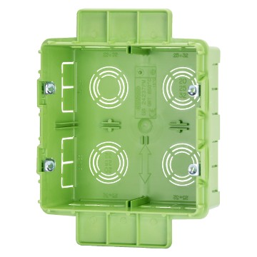 Doza Aparataj 8 (4+4) Modul High Cap.Flush M.Green Box GW24237PM