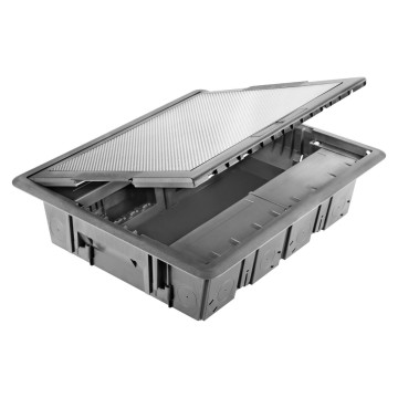 Doza Aparataj Underfloor Outlet Box 20P Inox Cover GW24612