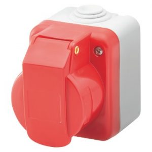 Doza Aparataj aparenta 16A 3P+E 380V Iec 309 Ip44 Surf.Priza GW26223