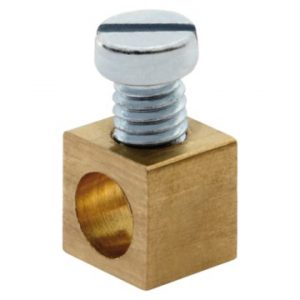 Doza Aparataj aparenta Brass Earth Terminal GW26407