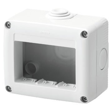 Doza Aparataj aparenta Horiz.3 Module Enclosure Ip40 GW27003