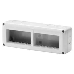 Doza Aparataj aparenta Horiz.8(2X4) Modul Enclosure Ip40 GW27006