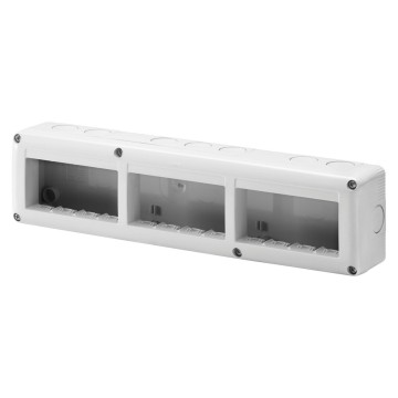 Doza Aparataj aparenta Horiz.12(4X3) Modul Enclosure Ip40 GW27007