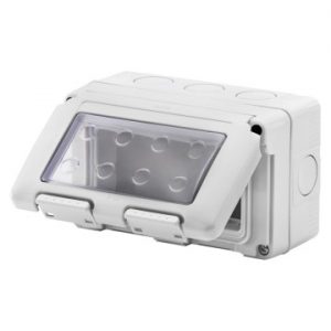 Doza Aparataj aparenta Horiz.4(4X1) Modul Enclosure Ip55 GW27044