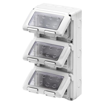 Doza Aparataj aparenta Vert.12(3X4) Modul Enclosure Ip55 GW27052