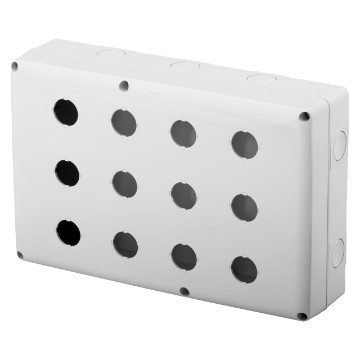Doza Aparataj aparenta 12 Module Enclosure Buttons D.22 GW27105