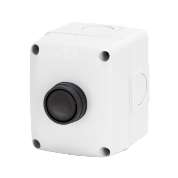 Doza Aparataj aparenta Enclosure 1G Black General Button GW27201