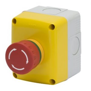 Doza Aparataj aparenta Enclosure 1G Rosu Emergency Button GW27202