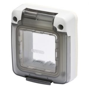 Doza Aparataj aparenta System 2 Module Watertight Cover GW27403