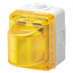 Doza Aparataj aparenta 24V Yellow Electr.Flashlight GW27423