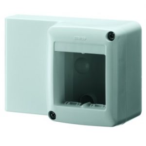 Doza Aparataj aparenta 2 Module Comp.Box System Alb 9016 GW27609