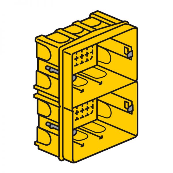 FLUSH MOUNTING BOXES FOR WIRING DEVICES