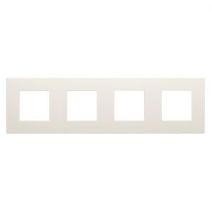 Gewiss Dahlia Rama 4-Module Ivory GW35904AY
