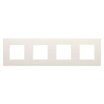 Gewiss Dahlia Rama 4-Module Ivory GW35904AY