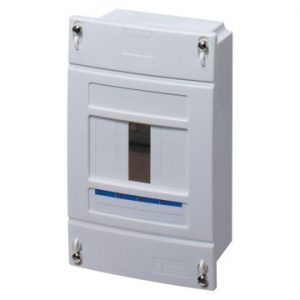Tablou electric Sur. Mou. Encl. Ip40 4 Mod.Sealable GW40340