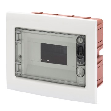 Tablou electric F.M.Enclosure Smoked Tr.Door 8M Ip40 GW40604