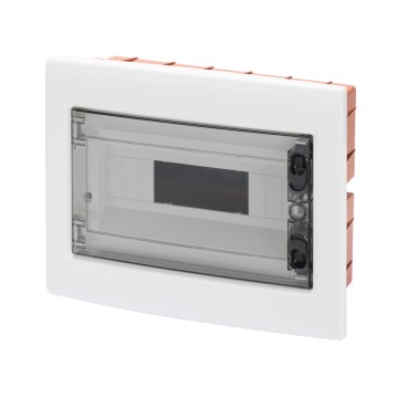Tablou electric F.M.Enclosure Smoked Tr.Door 12M Ip40 GW40605