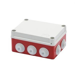 Doza derivatie aparenta Ip55 150X110X70 Box ¼T S Gl Gwt 960ºc R GW44056R