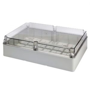 Doza derivatie aparenta Doza Cu Capac Transparent Lid 460X380X120 Ip56 GW44431