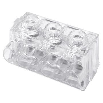 Doza derivatie aparenta Terminal Blocks 6X6Mmq 450V Transparent GW44706