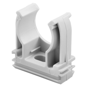 Accesorii tub rigid flexibil Grey Saddle Snap Clip For Conduit D.40Mm GW50628