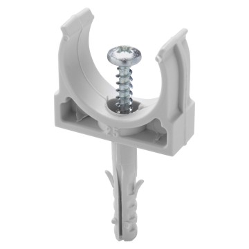 Accesorii tub rigid flexibil Snap On Support With Dowel - Ø25 GW50708
