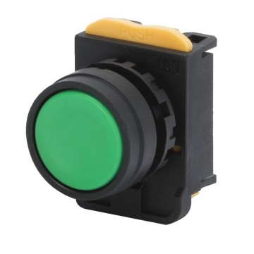 Buton selectoar Green Momentary Buton Cu Revenire With Guard GW74301