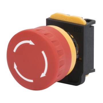 Buton selectoar Mushroom-Head Button D.40Mm Holding GW74361