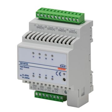 Siguranta automata Voltage Input Module 8 In Knx Din GW90729