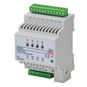 Siguranta automata Univ. 4In/Out Module +4Out Relay Knx Din GW90730