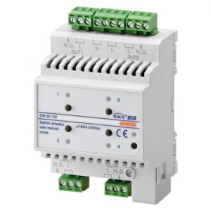 Siguranta automata Actuator 4-Ch 16Ax Knx M.C. Din Rail GW90742