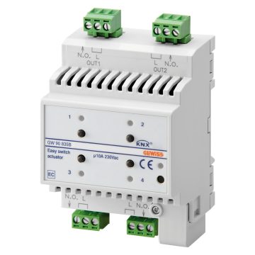 Siguranta automata Actuator 4 Channels 10A Easy-Din Rail GW90835B