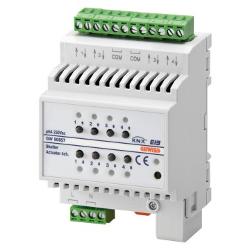 Siguranta automata Actuator For Engine Comm. 4 Ch. Knx/Eib GW90857