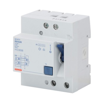 Siguranta automata Rccb 2P 25A Impulse Resist.B/0,03 4M. GW95701