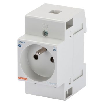 Siguranta automata Din Rail Priza Standard Francez Std 2P+E 16A 2,5M GW96524